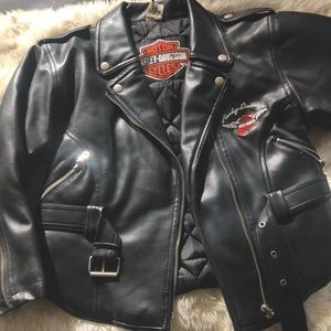 Harley Davidson Faux Leather Jacket